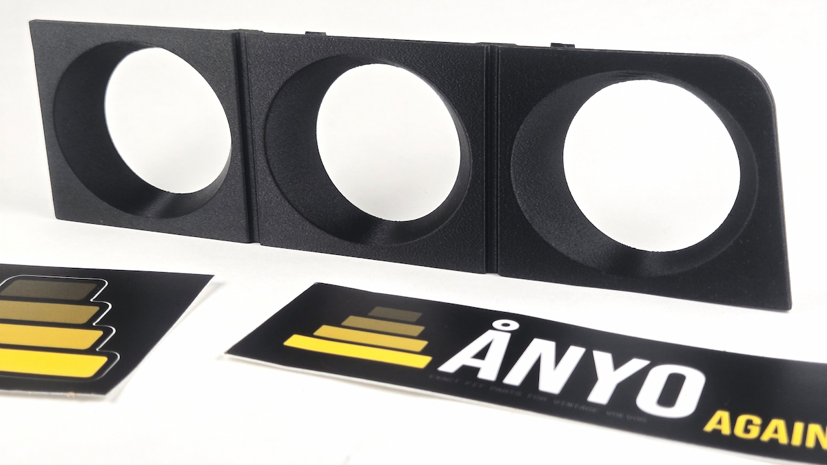 Triple Gauge Bezel — Install Guide