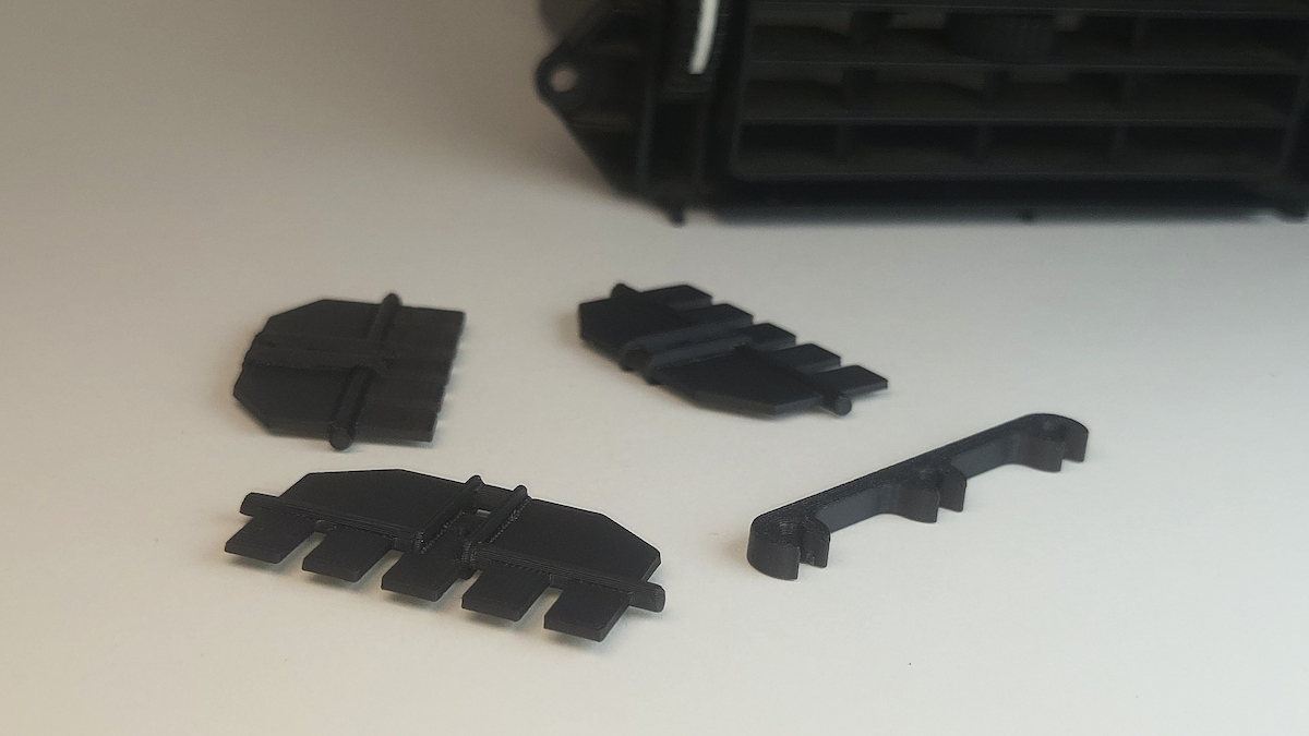 Disassemble and swap the louver blades